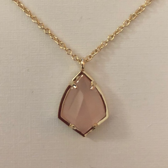 Kendra Scott Rose Quartz Pendant - Picture 2 of 6